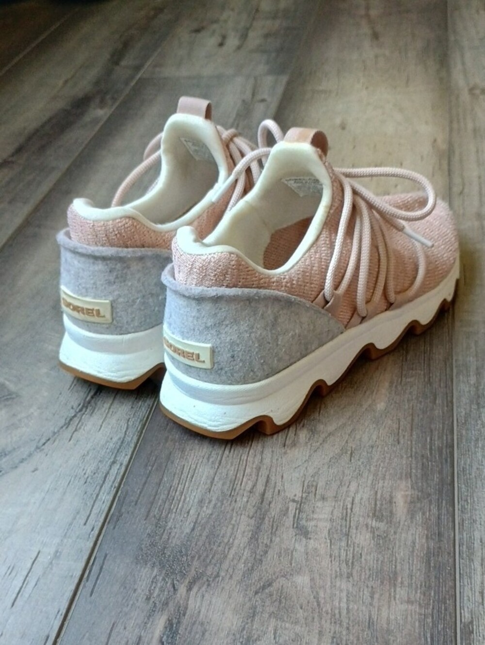 Sorel Women's Blush Knit Lace-Up Sneakers - Picture 11 of 12